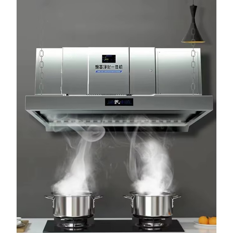 Commercial Kitchen Hoods - Customized Built in Electrostatic Air Purifier