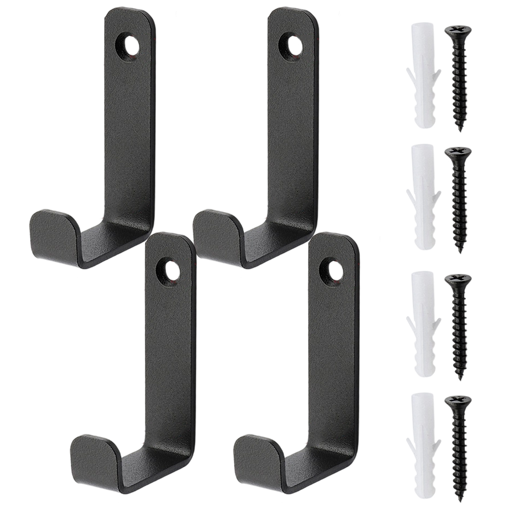 Commercial Kitchen Rack - 4pcs Wall Hooks Kitchen Storage Hooks