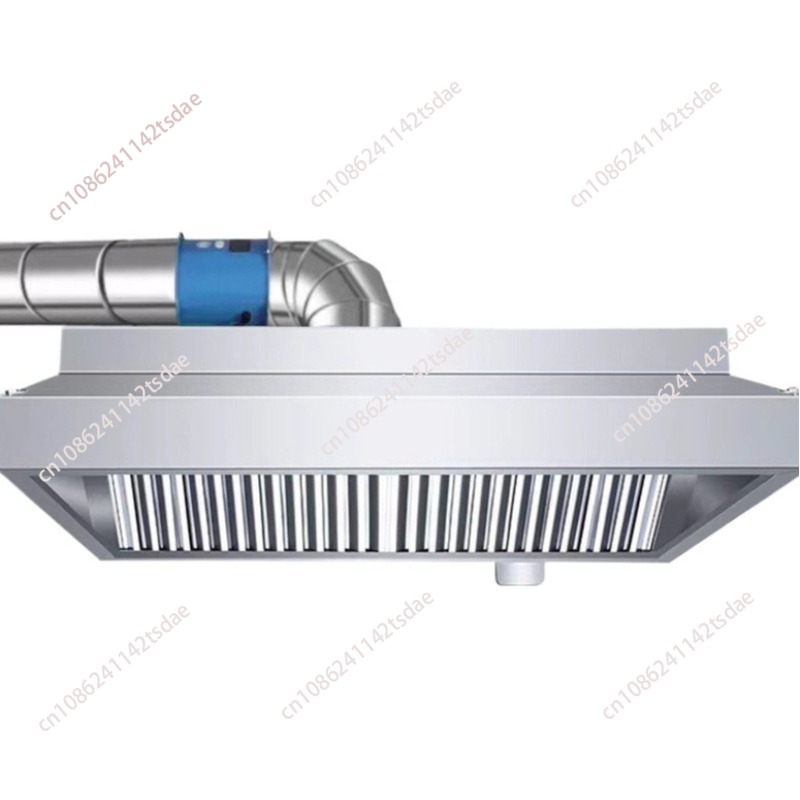 Commercial Kitchen Hoods - Commercial Stainless Steel Range Hood, Large