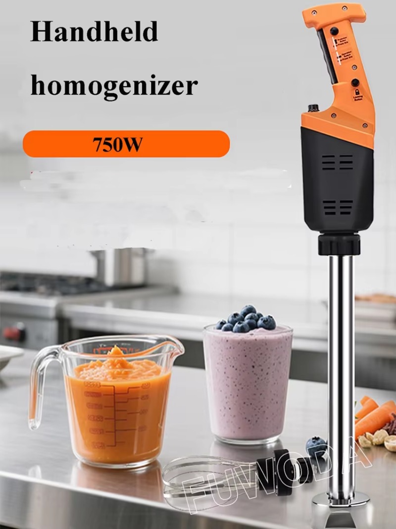 Commercial Kitchen Use - 750W Commercial Heavy Handheld Immersion Blender