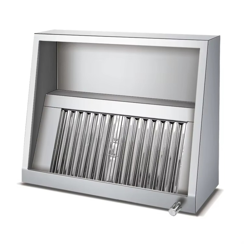 Commercial Kitchen Hoods - Commercial Stainless Steel Kitchen Exhaust Range