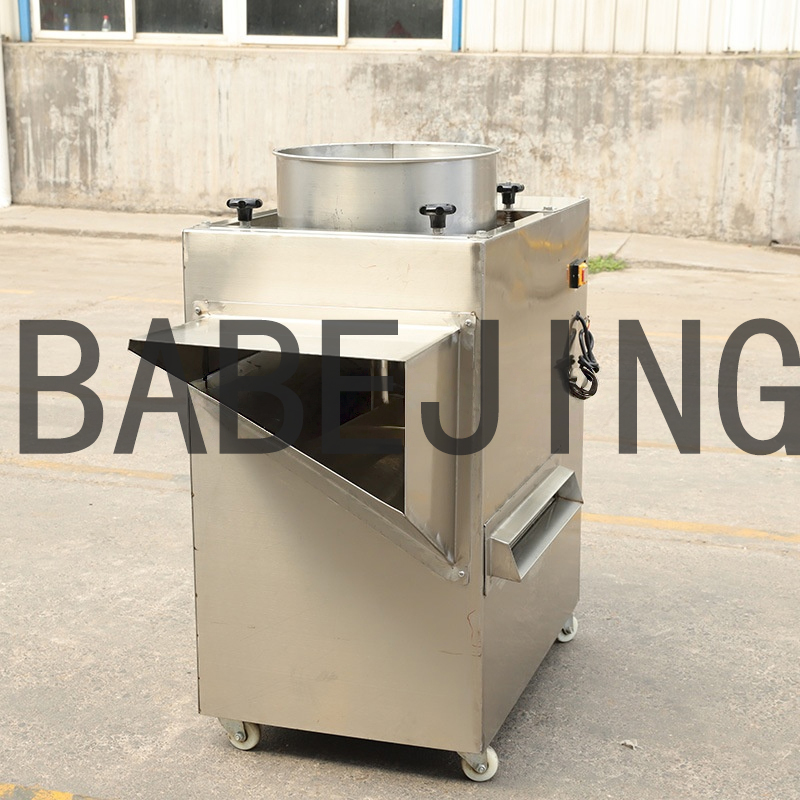 Commercial Kitchen Use - Vertical Automatic Garlic Peeler Slicer for