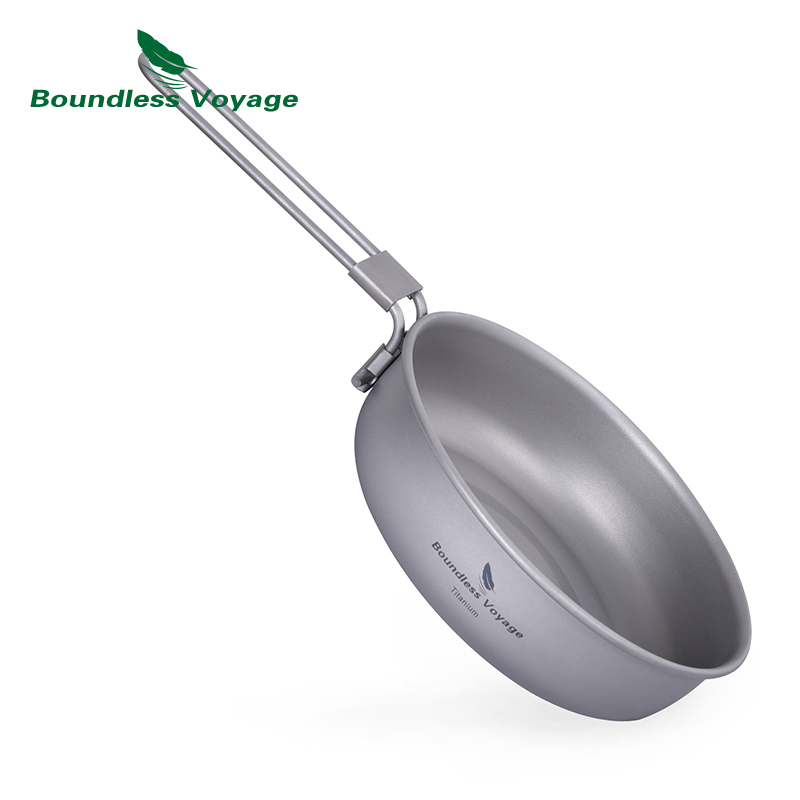 Commercial Kitchen Table - Boundless Voyage Ultra-light Titanium Frying Pan