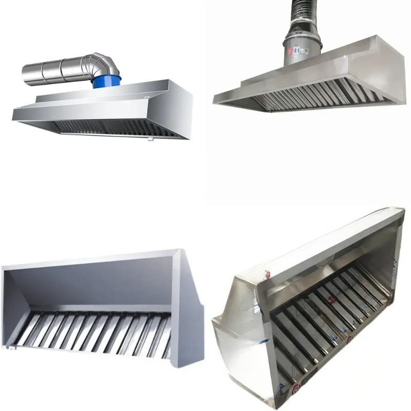 Commercial Kitchen Hoods - Kitlalong Commercial Stainless Steel Smoke Exhaust