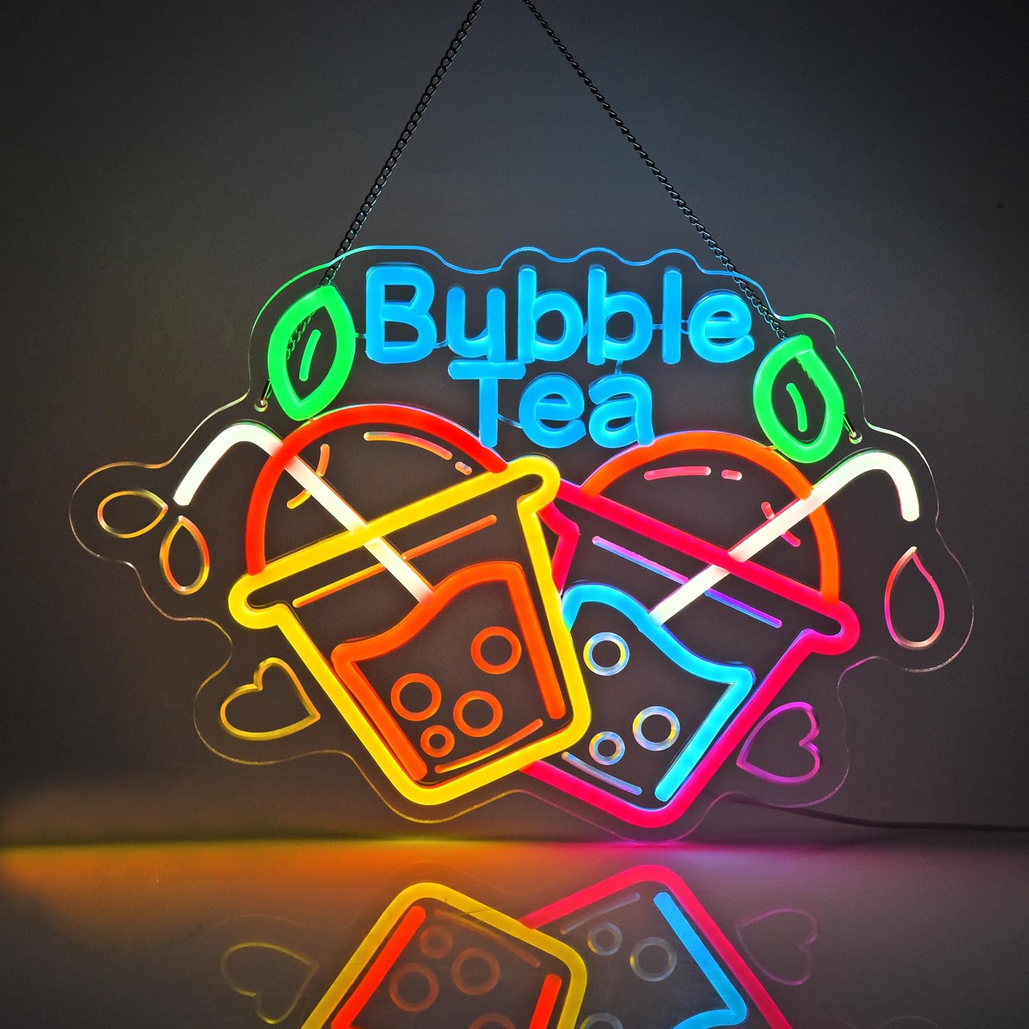 Commercial Kitchen Light - Bubble Tea Neon Sign USB Led