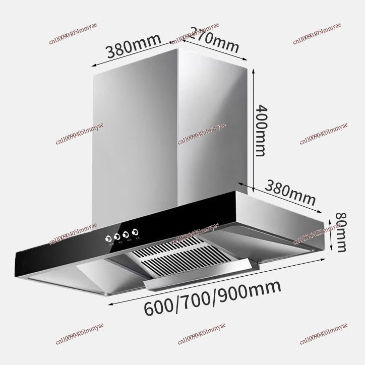 Commercial Kitchen Hoods - Range Hood Large Suction Household Kitchen