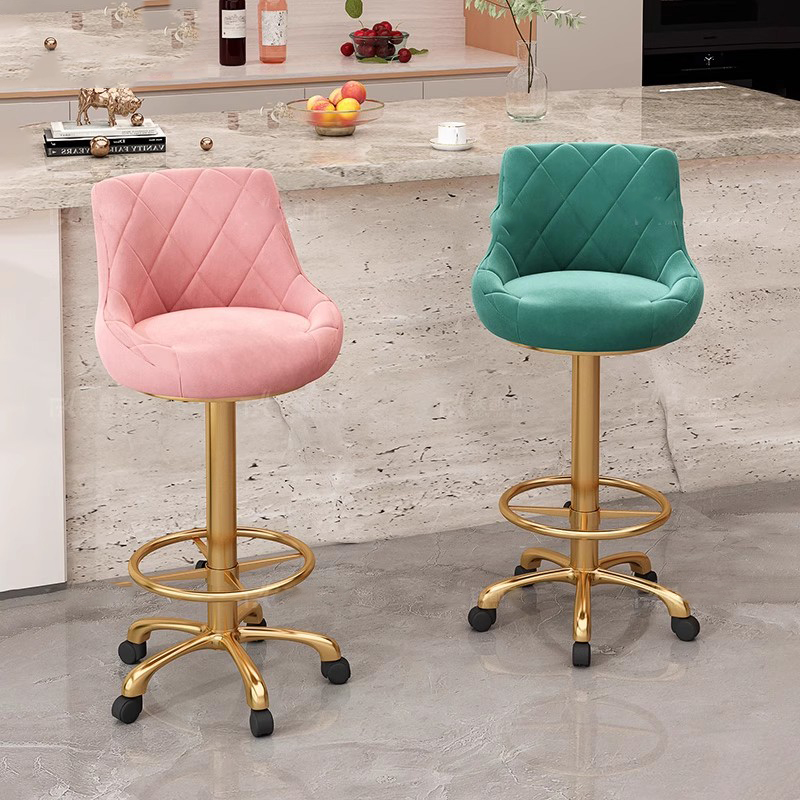 Commercial Kitchen Design - Velvet Design Bar Chairs Swivel Metal