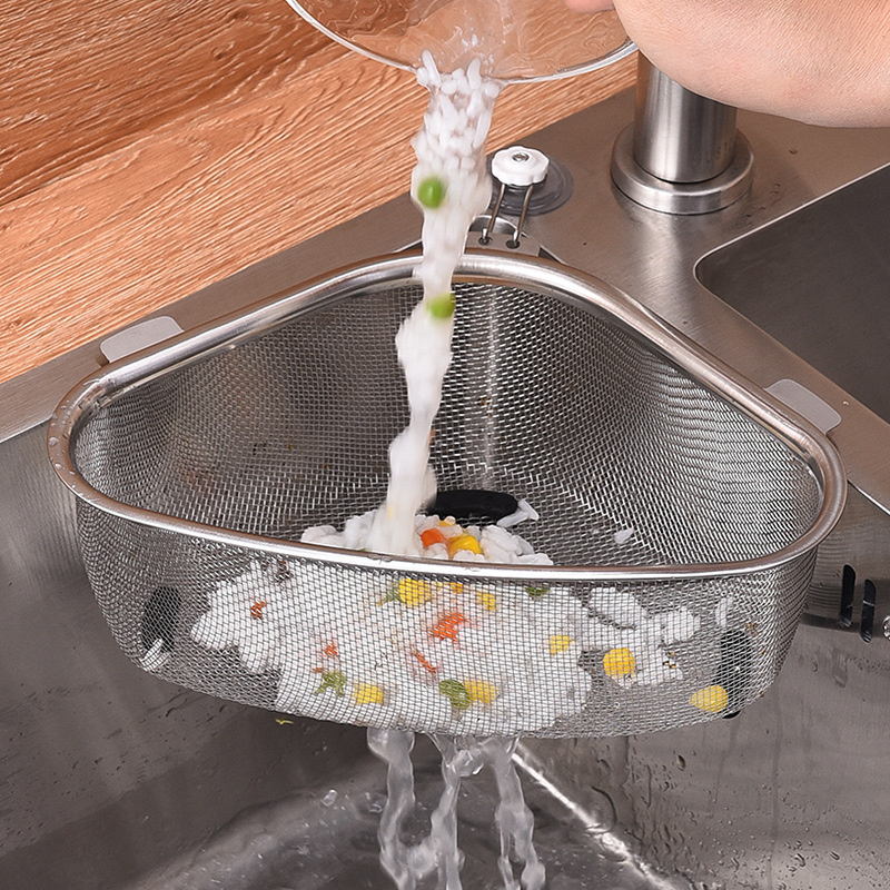 Commercial Kitchen Rack - Stainless Steel Kitchen Sink Drain Basket