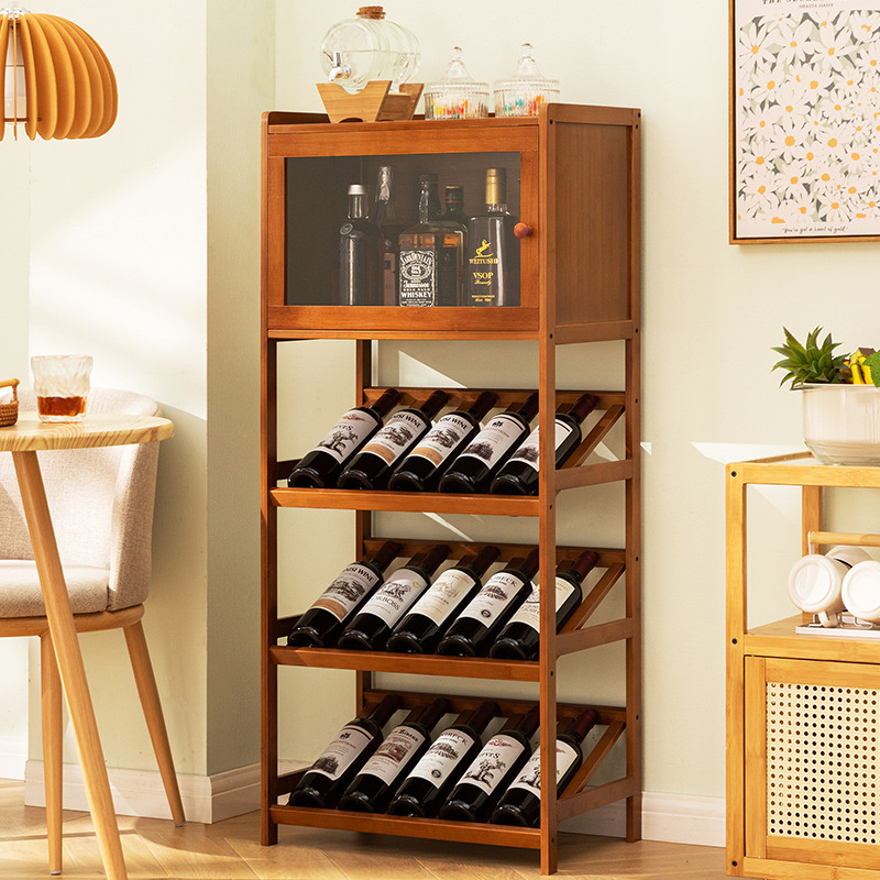 Solid Bamboo Wine Rack 3/4-Tie - Commercial Kitchen Rack review and price