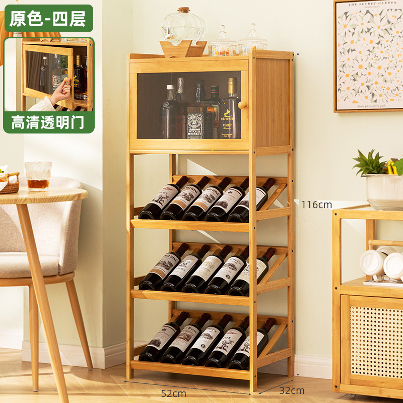 Solid Bamboo Wine Rack 3/4-Tie - Commercial Kitchen Rack review and price