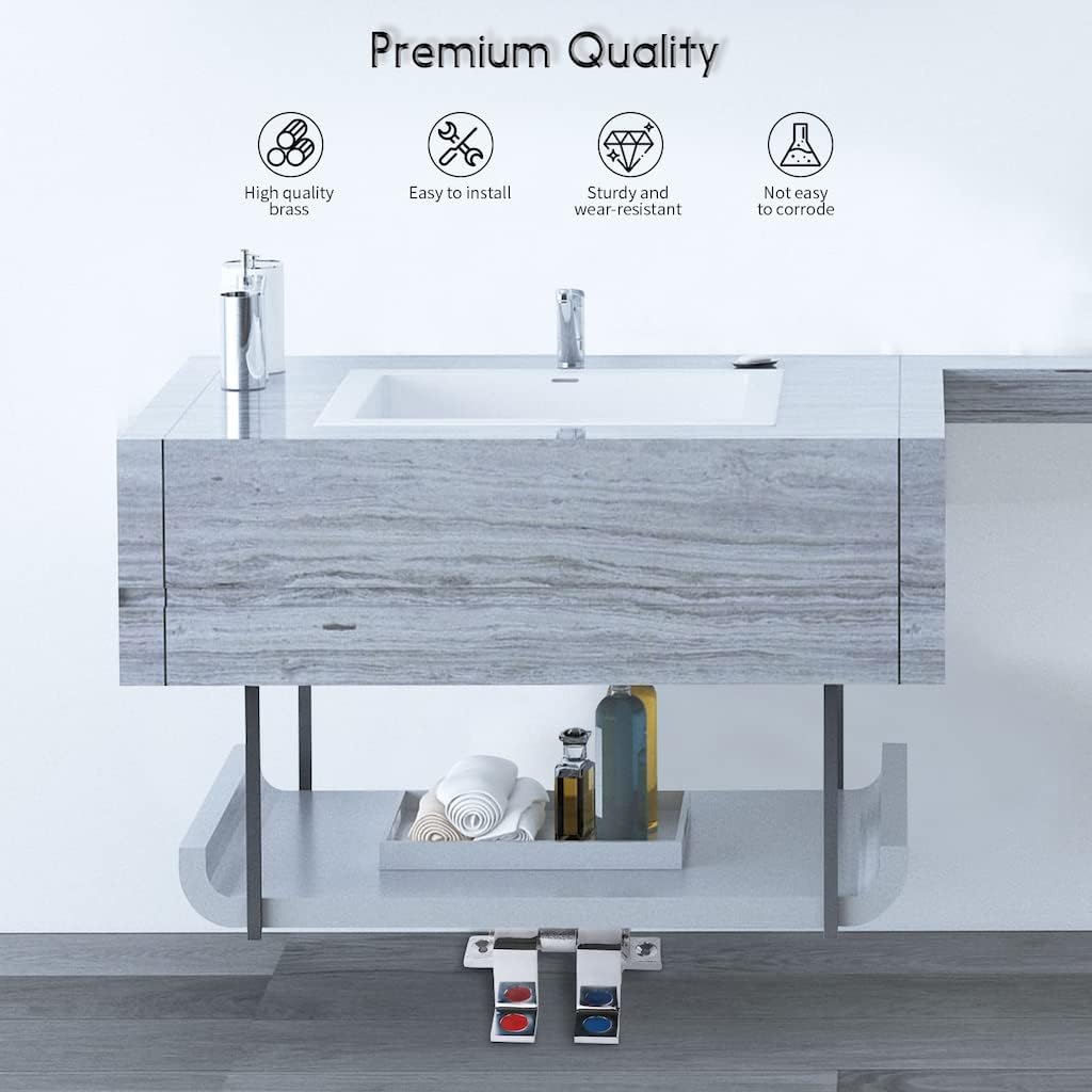 Brass Dual Handle Hot & Cold F - Commercial Kitchen Design review and price
