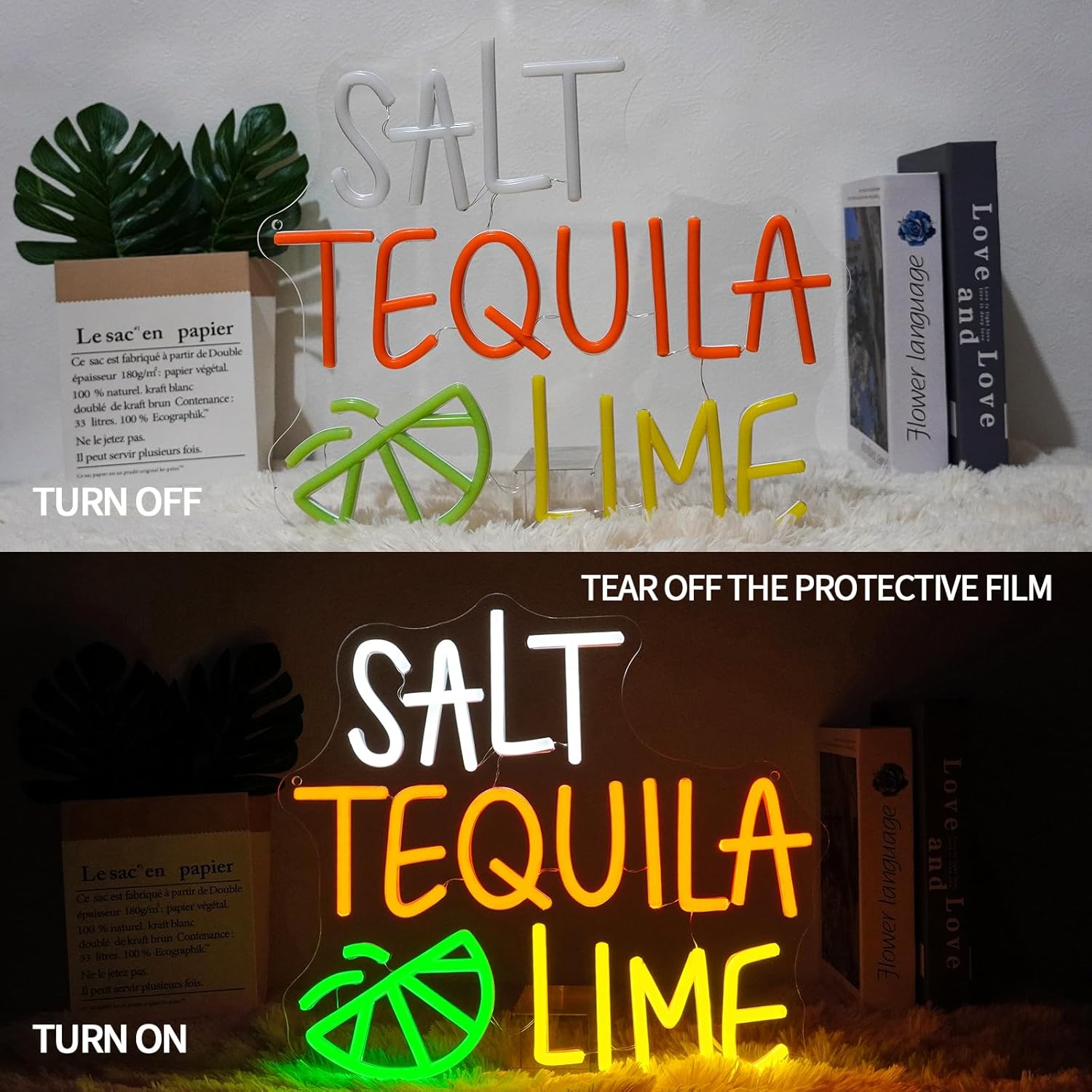 Salt Tequila Lime Neon Sign Le - Commercial Kitchen Light review and price