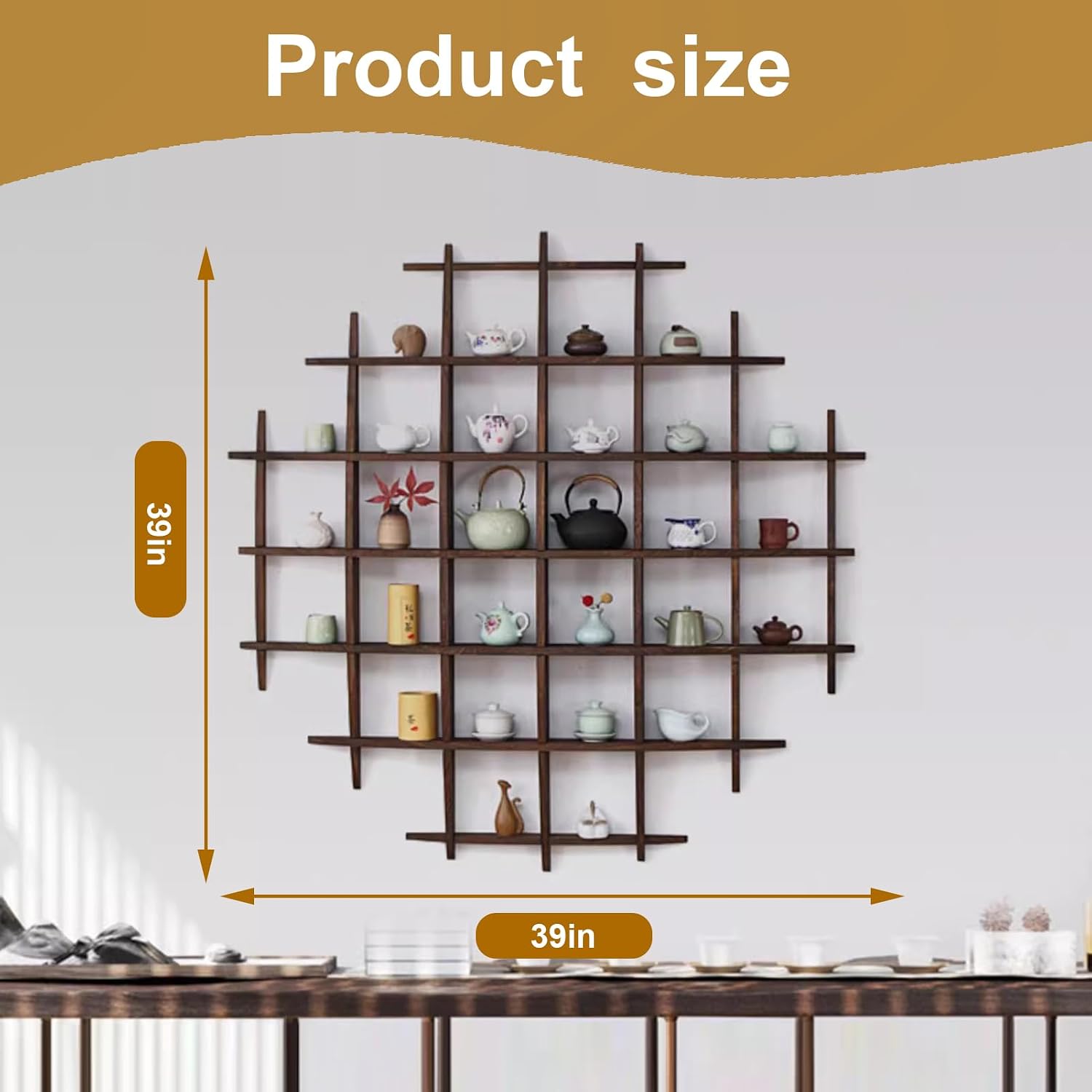 Solid Wood Chinese Tea Cup Hol - Commercial Kitchen Rack review and price
