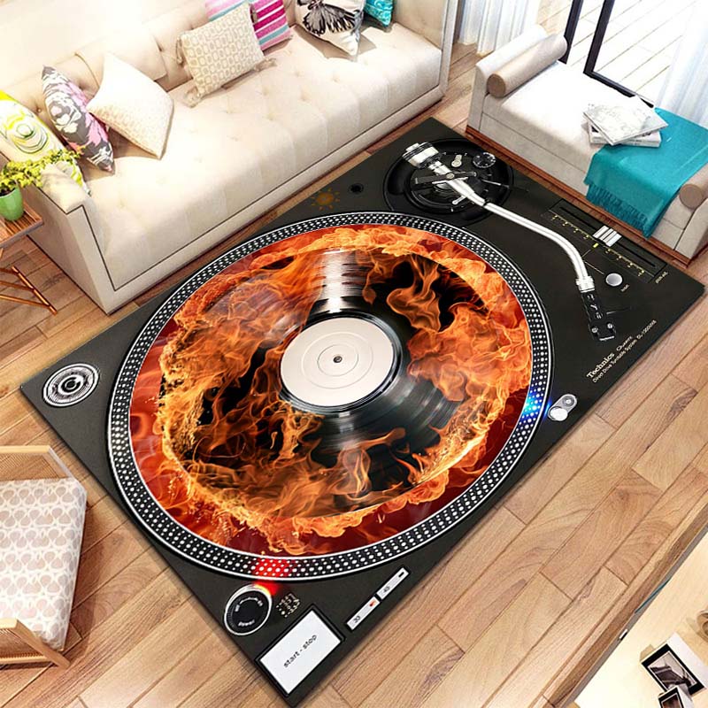 Music Vinyl Disc Player Patter - Commercial Kitchen Vinyl review and price