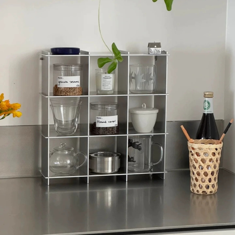 Minimalist Aluminum Alloy Coun - Commercial Kitchen Rack review and price