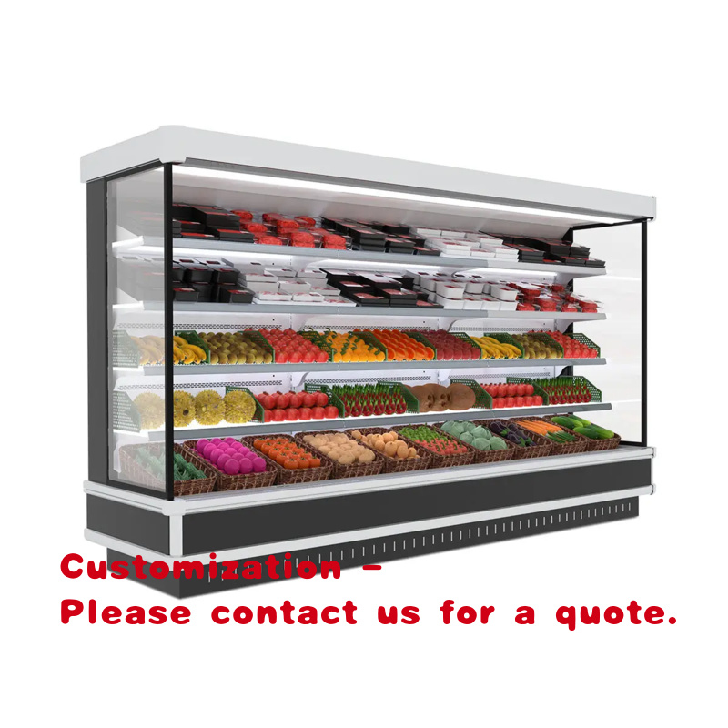 custom.Hot Sale Double-Door  F - Refrigerated Display Case review and price
