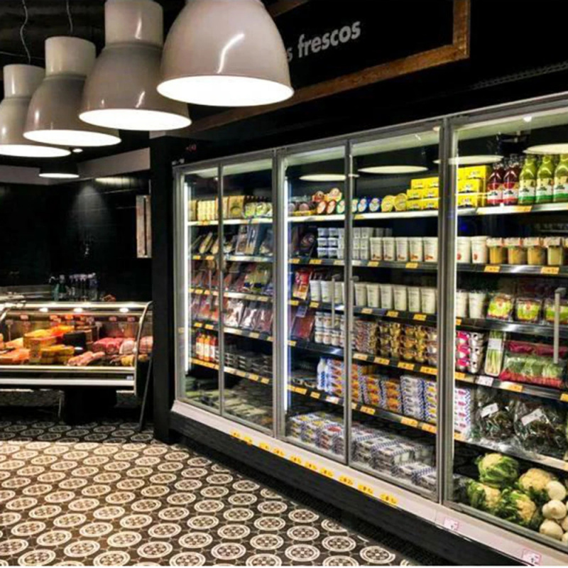 custom.Hot Sale Double-Door  F - Refrigerated Display Case review and price