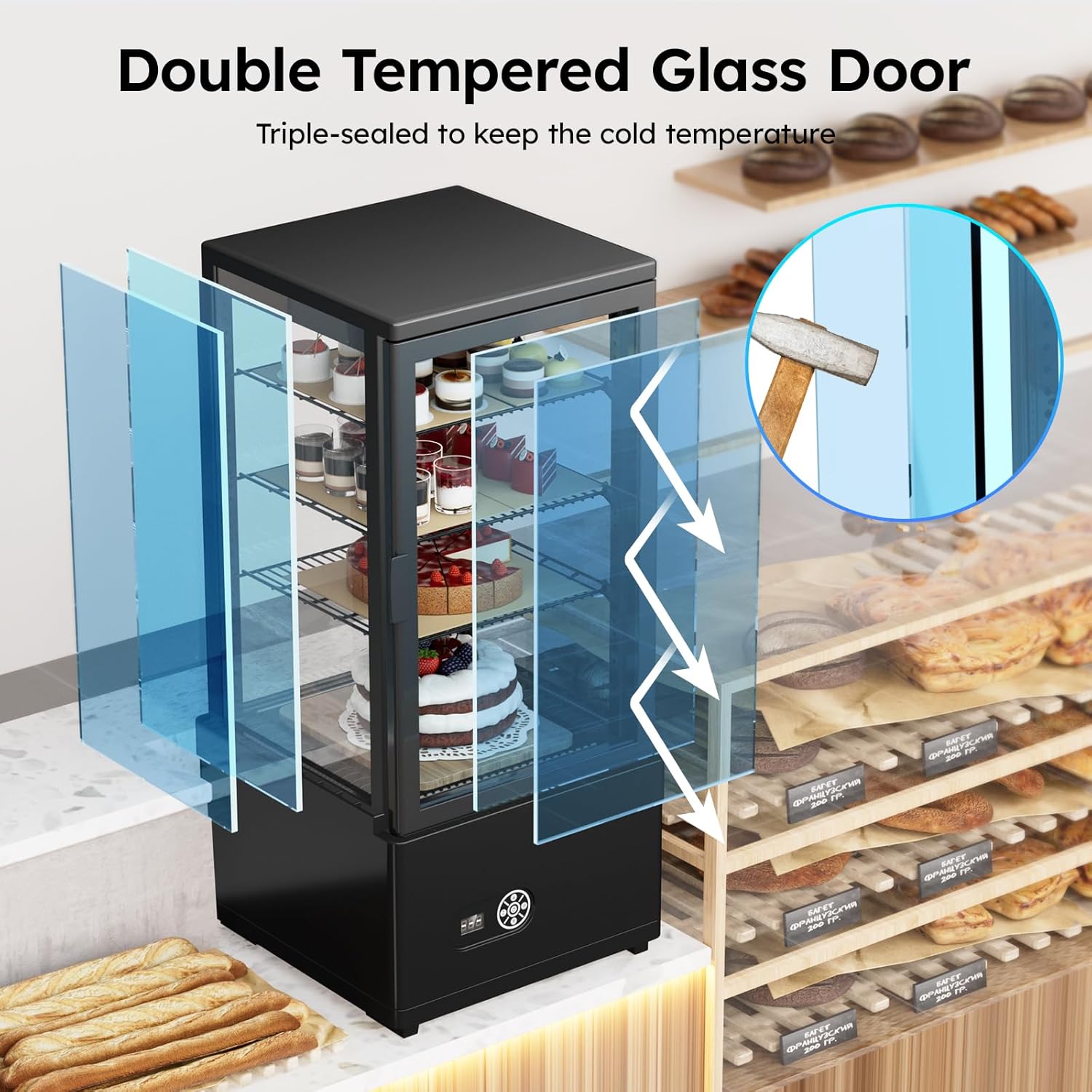 Commercial Display Refrigerato - Refrigerated Display Case review and price