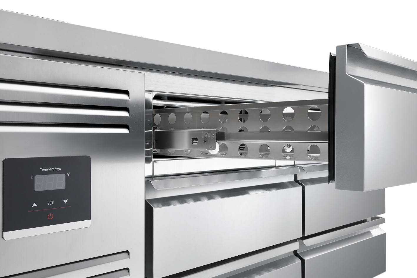 Adjustable Stainless Steel Wor - Refrigerated Display Case review and price