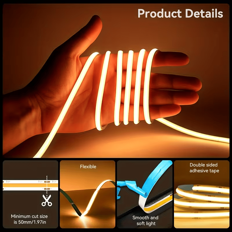 USB LED Strip Lights 5V 320LED - Commercial Kitchen Light review and price
