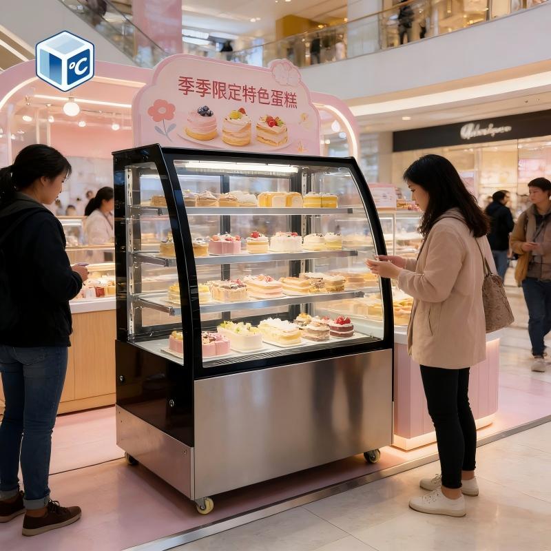 2 Tier Commercial Cake Display - Refrigerated Display Case review and price