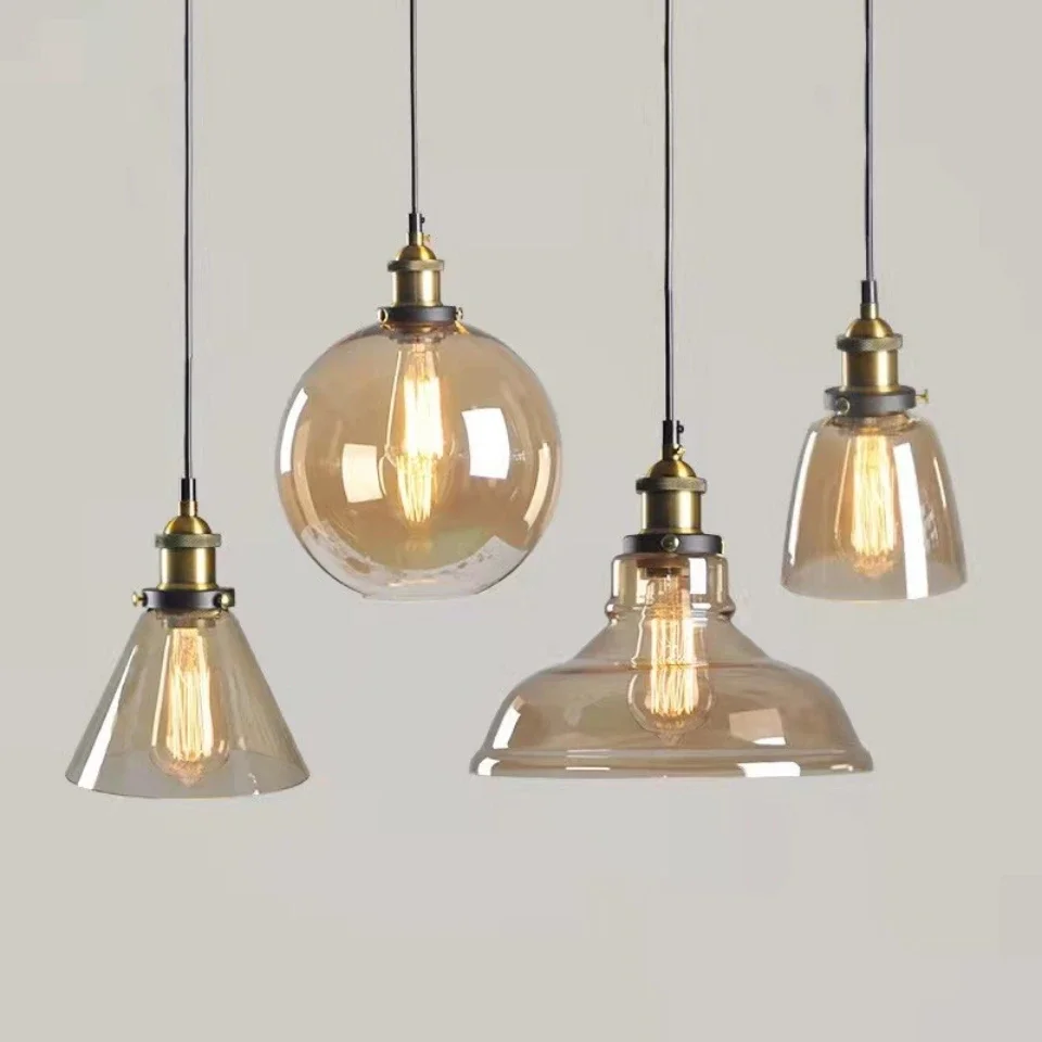 Nordic Retro Style Glass Penda - Commercial Kitchen Light review and price