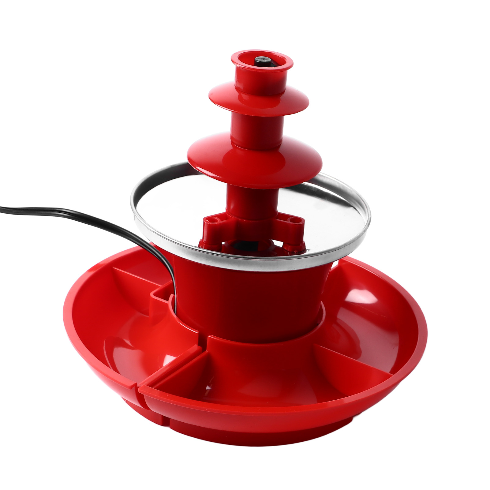 3 Layer Chocolate Sauce Founta - Chocolate Fountain Commercial review and price