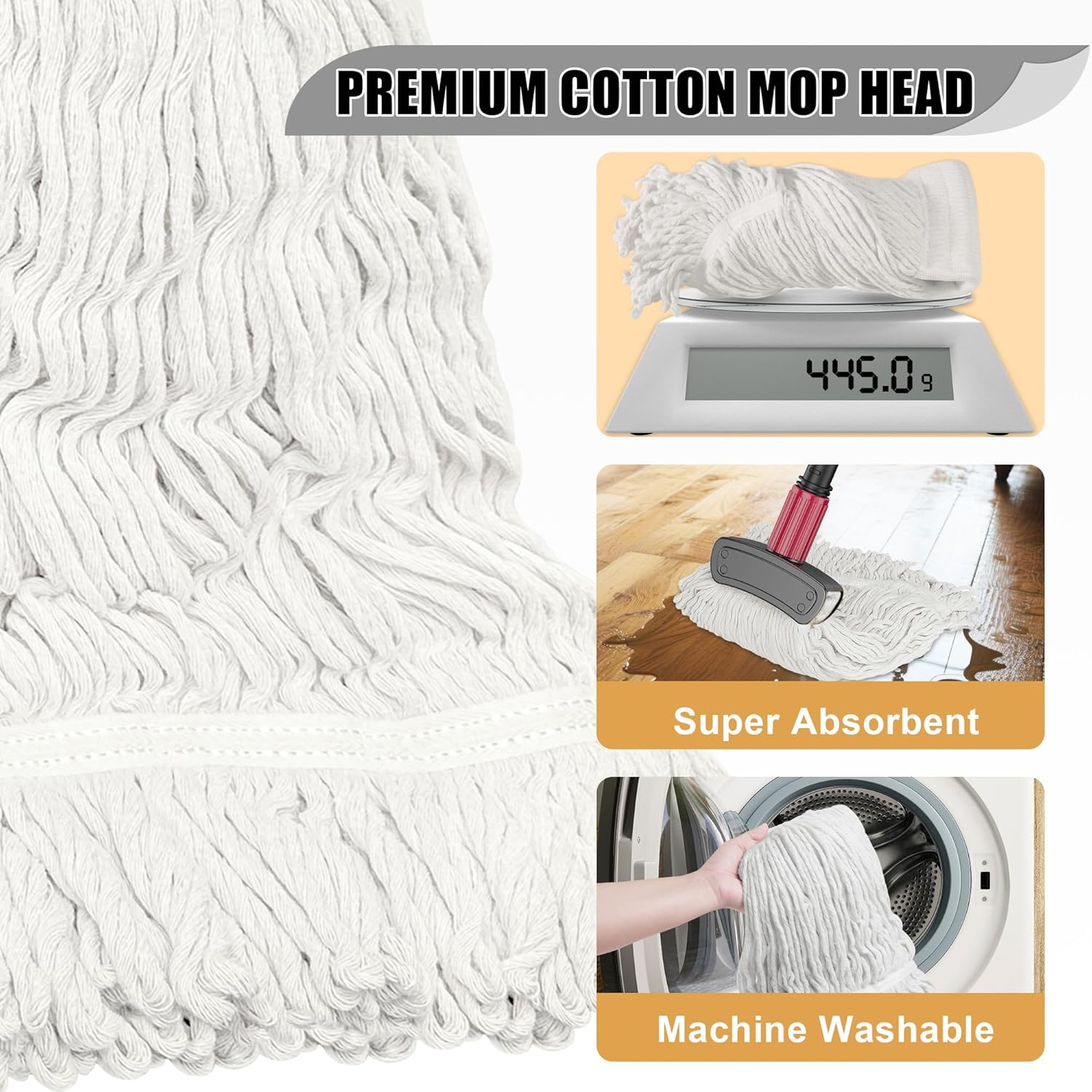 Commercial Mop for Floor Clean - Commercial Kitchen Vinyl review and price