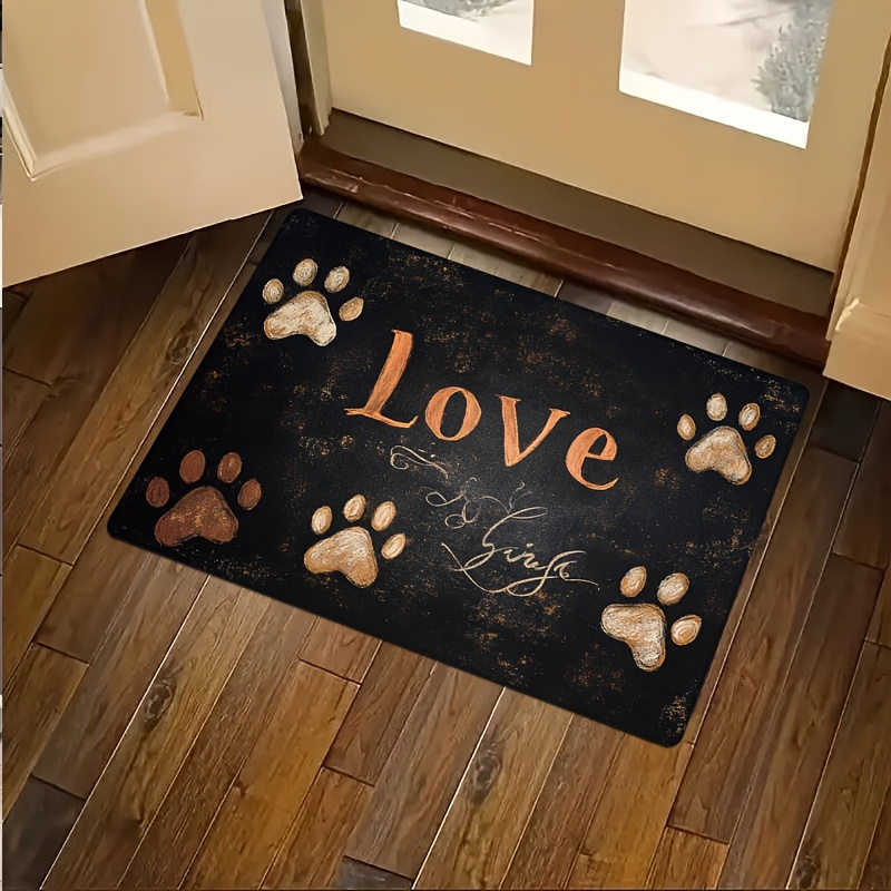 Cat Dog Paw Print Pattern Kitc - Commercial Kitchen Design review and price