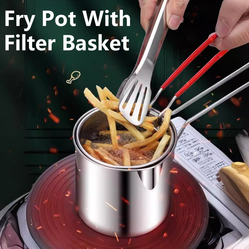 304 Stainless Steel Deep Fryer - Commercial Kitchen Appliances review and price