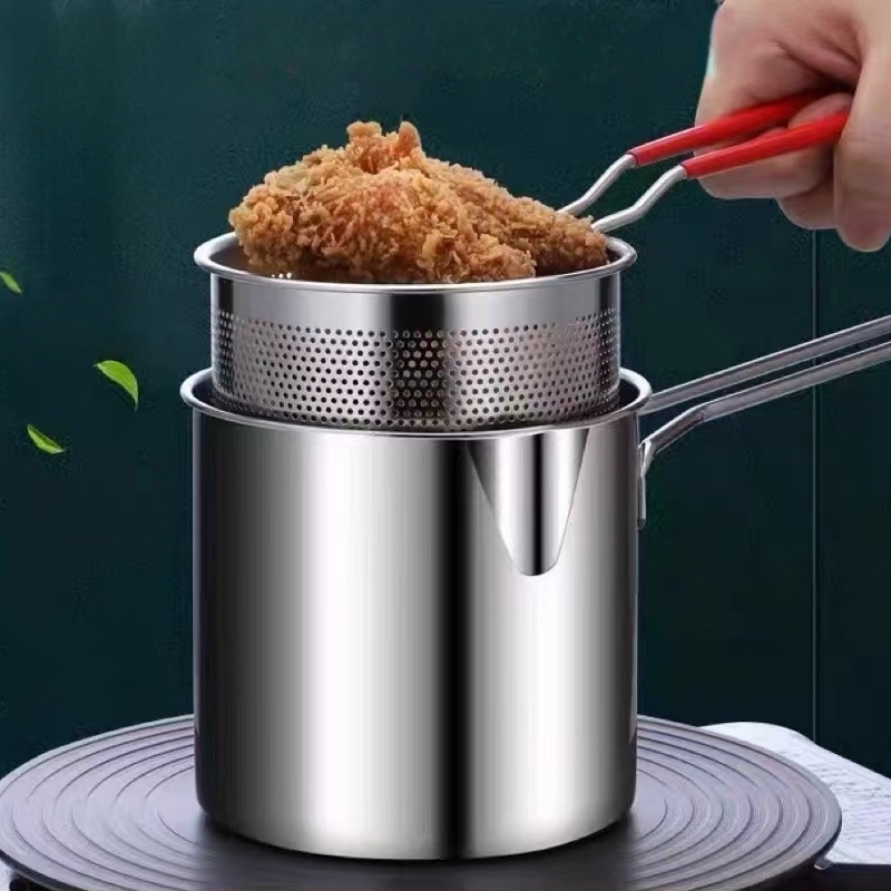 304 Stainless Steel Deep Fryer - Commercial Kitchen Appliances review and price