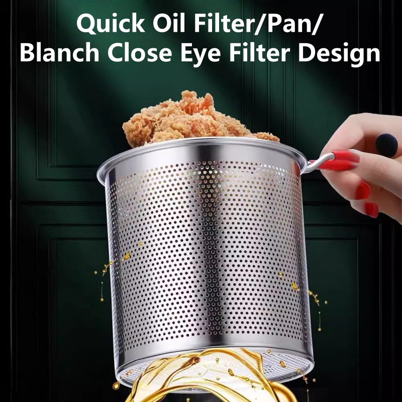 304 Stainless Steel Deep Fryer - Commercial Kitchen Appliances review and price