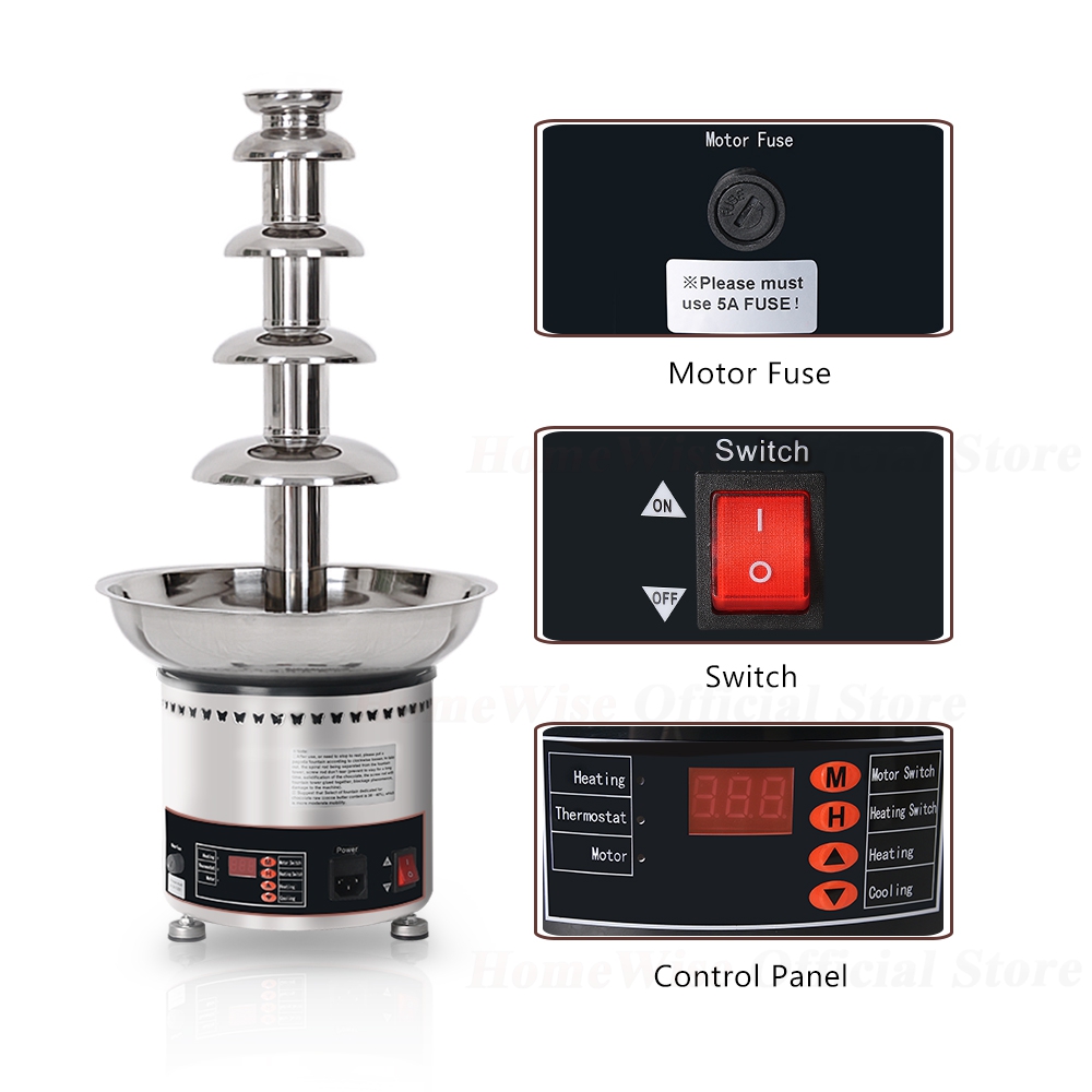 Chocolate Fountain Stainless S - Chocolate Fountain Commercial review and price