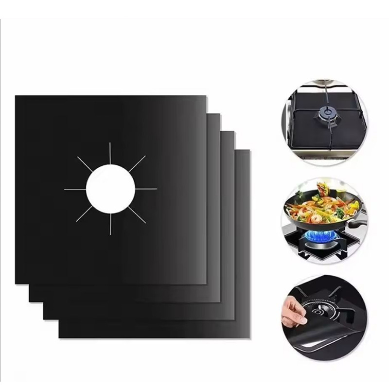 2/4/8Pcs Gas Stove Protector C - Commercial Kitchen Hoods review and price