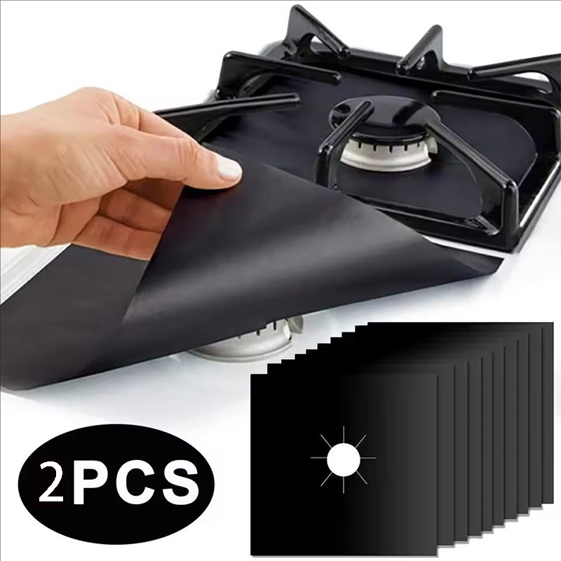 2/4/8Pcs Gas Stove Protector C - Commercial Kitchen Hoods review and price