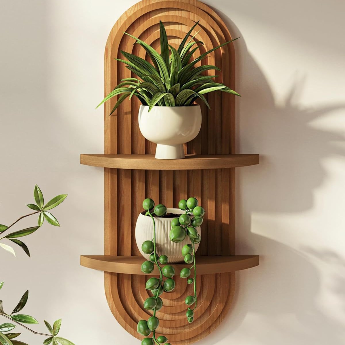 Wood Floating Shelves, Multi-f - Commercial Kitchen Rack review and price