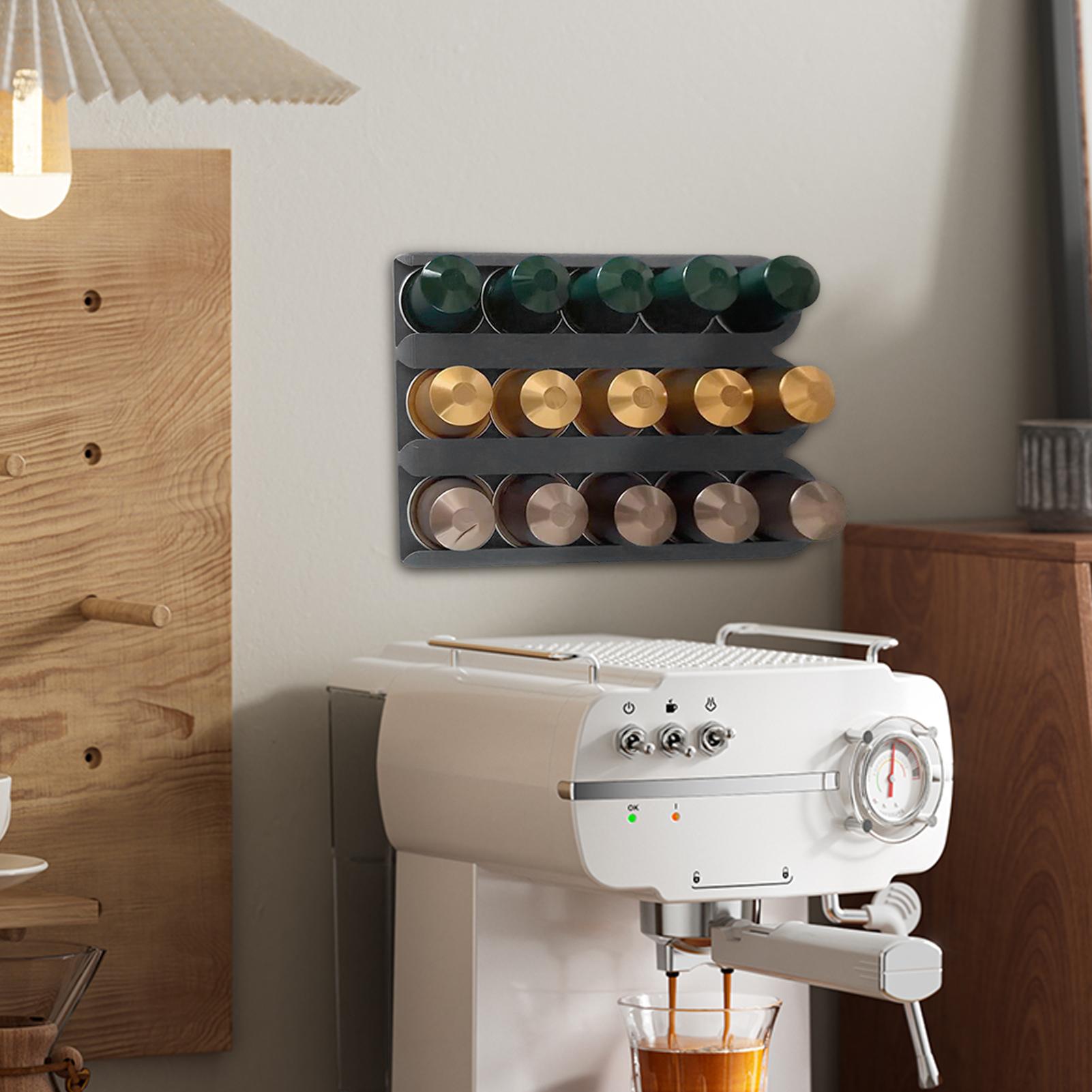 Coffee Pod Storage Wall Mounte - Commercial Kitchen Rack review and price