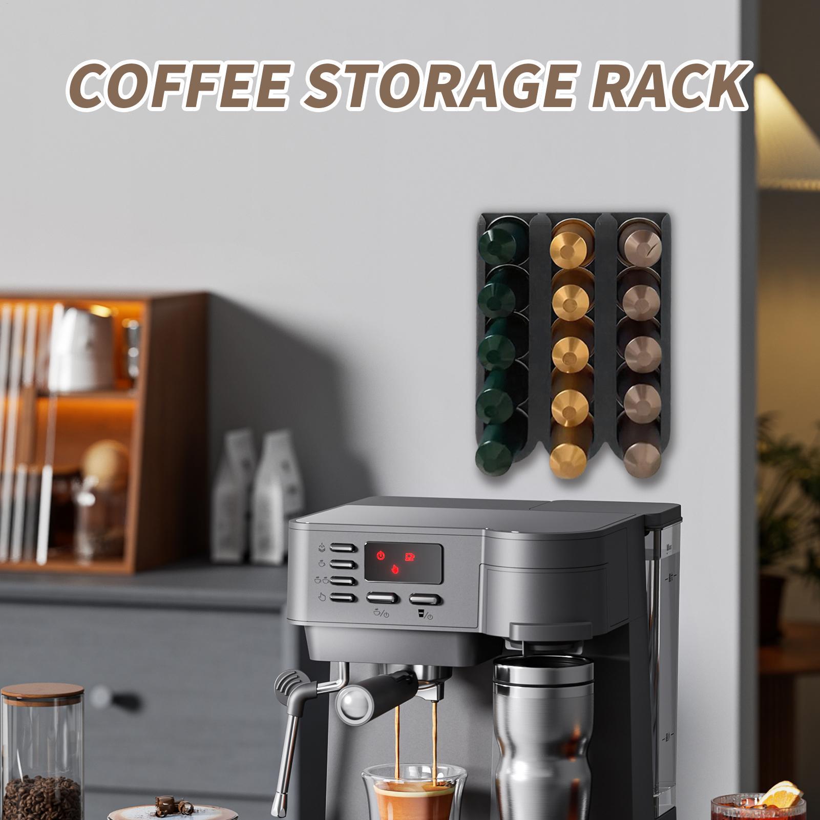 Coffee Pod Storage Wall Mounte - Commercial Kitchen Rack review and price
