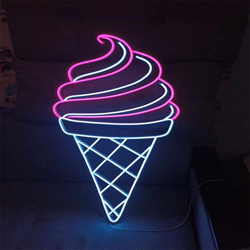 Ice Cream LED Neon Light | Wal - Commercial Kitchen Light review and price