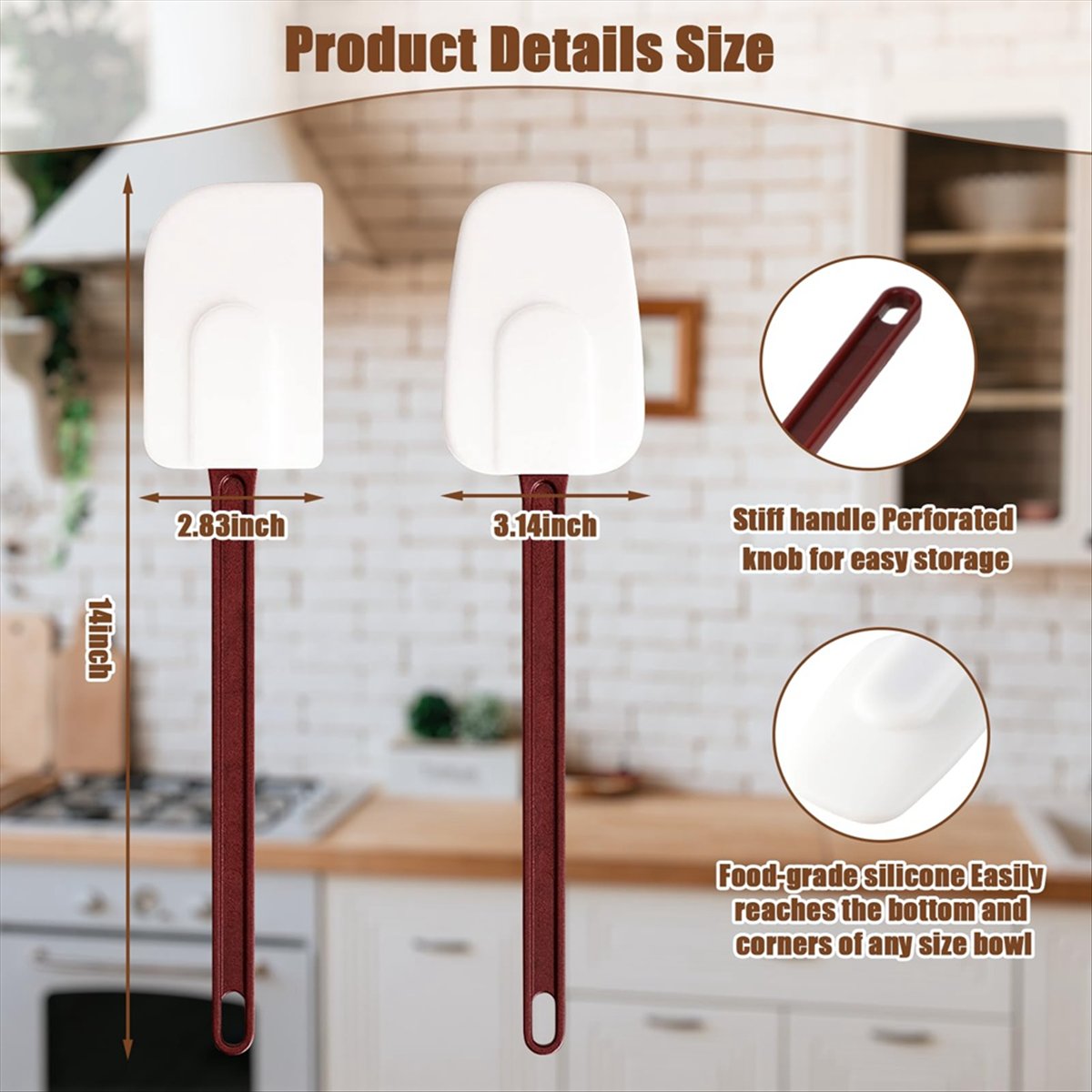 *A02R Heavy Duty Spatula and S - Commercial Kitchen Use review and price