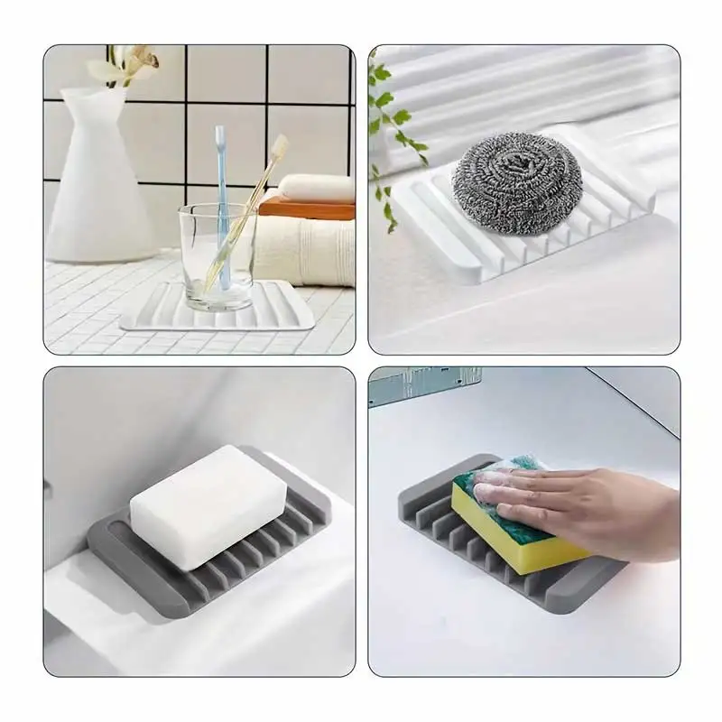 New 1PC Silicone Draining Soap - Commercial Kitchen Rack review and price