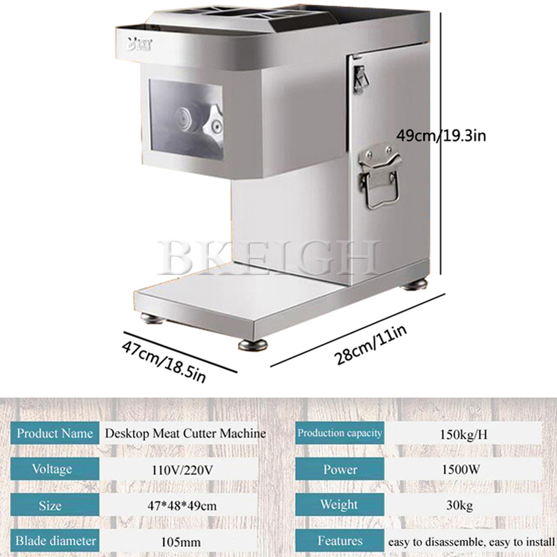 Electric Commercial Meat Cutte - Commercial Kitchen Appliances review and price