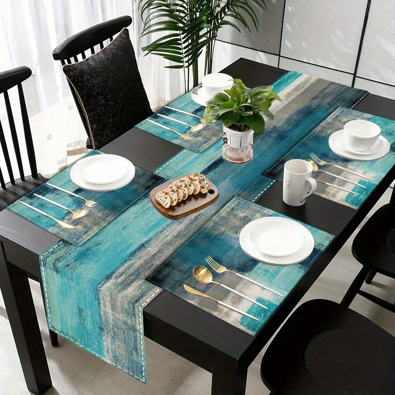 VIKAMA Morandi Abstract Ink Ta - Commercial Kitchen Table review and price