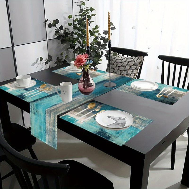 VIKAMA Morandi Abstract Ink Ta - Commercial Kitchen Table review and price