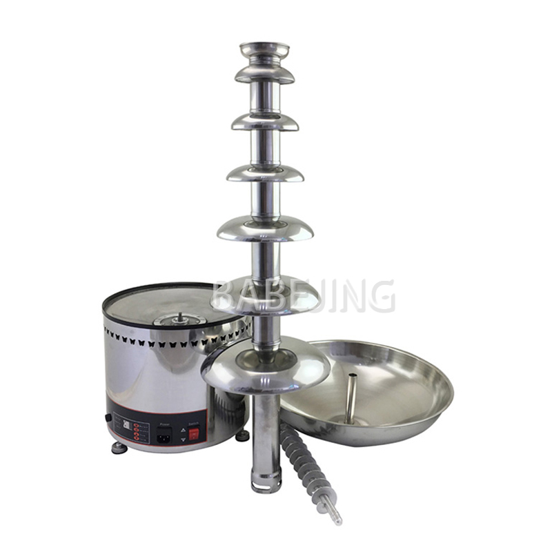 BABEJING High Quality 7-Layer  - Chocolate Fountain Commercial review and price