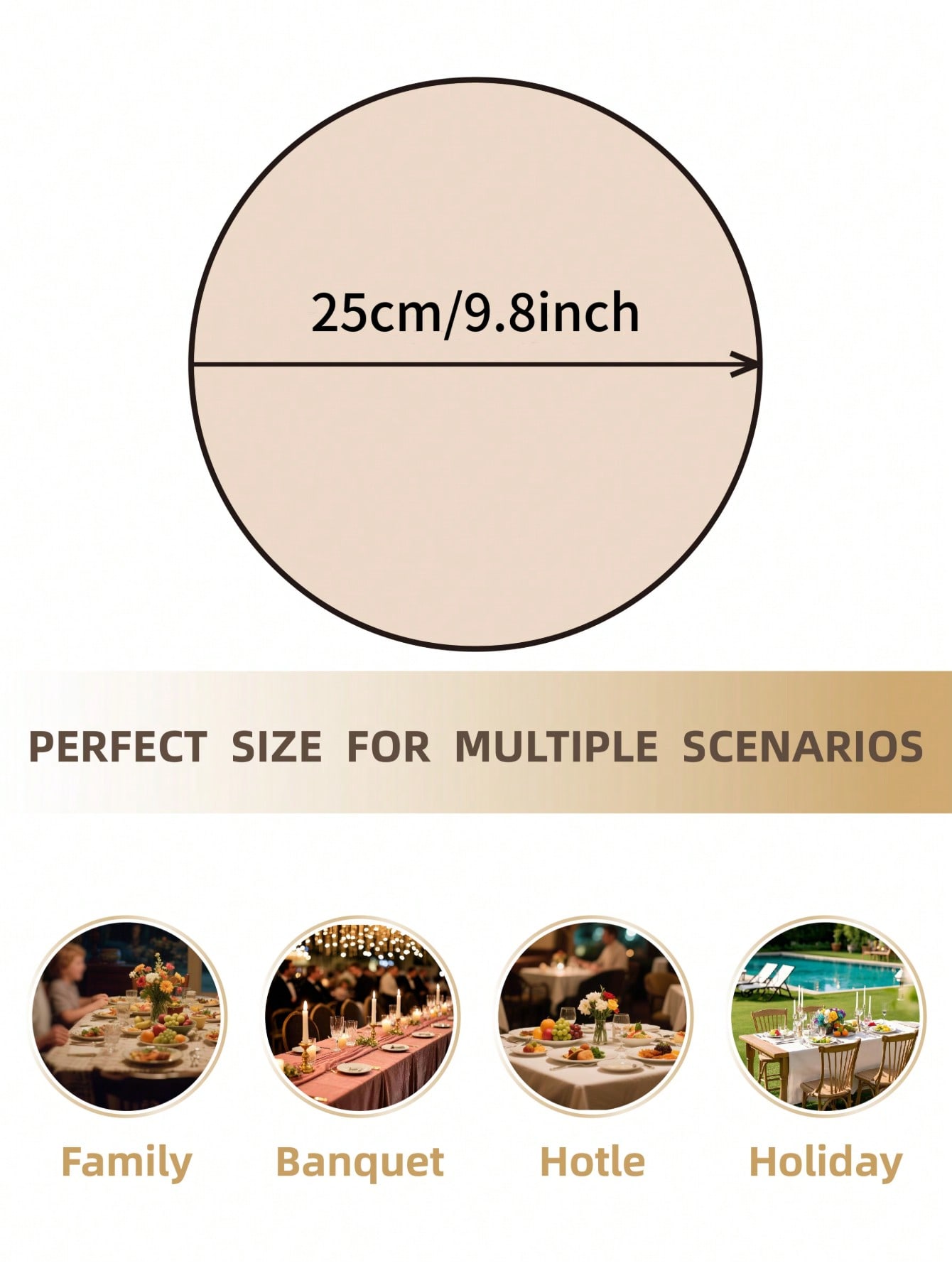1/2/4/6pcs Ditsy Floral Embroi - Commercial Kitchen Table review and price