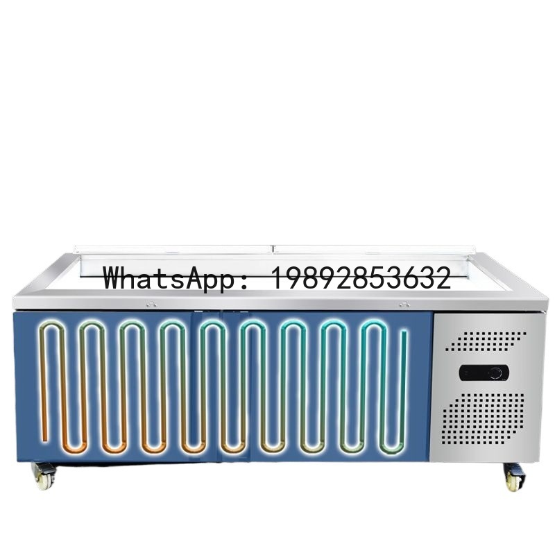 Seafood ice display case refri - Refrigerated Display Case review and price
