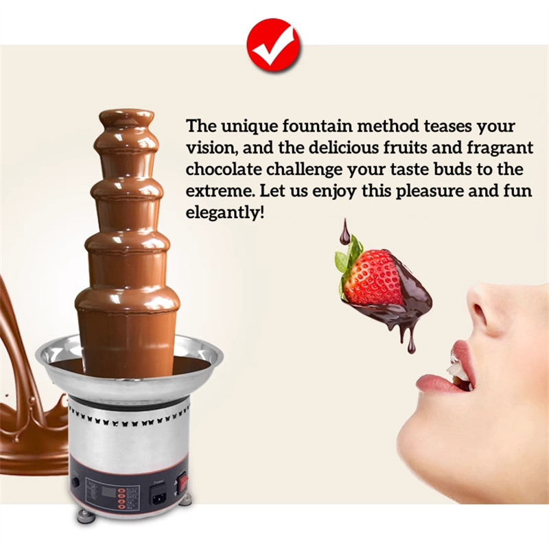 5 layers/6 layers Commercial C - Chocolate Fountain Commercial review and price